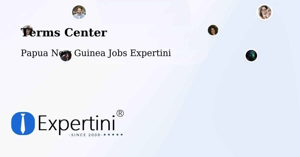 Terms of Service – Kandep - Papua New Guinea Jobs Expertini